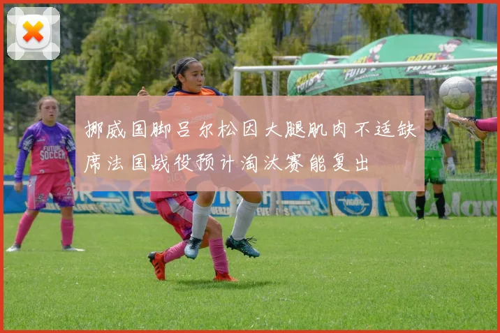挪威国脚吕尔松因大腿肌肉不适缺席法国战役预计淘汰赛能复出