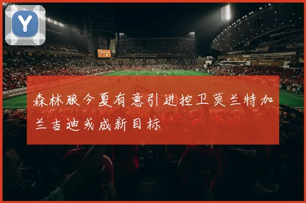 森林狼今夏有意引进控卫莫兰特加兰吉迪或成新目标